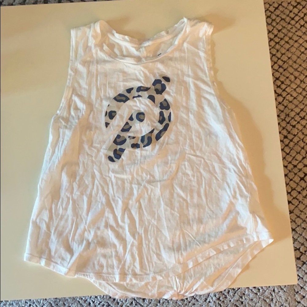 Peloton Cheetah Print Tank Top sz Medium